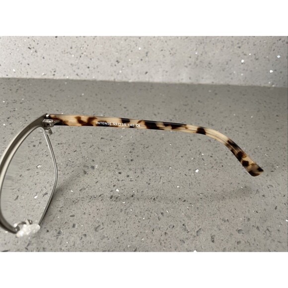 Eyebuydirect Intense 55-15-140 C6 Gold Metal tortoise Eyeglasses FRAMES ONLY - Picture 4 of 10